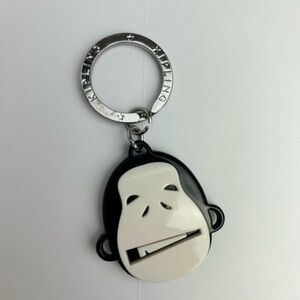 Rare Kipling Black and White Monkey Keychain